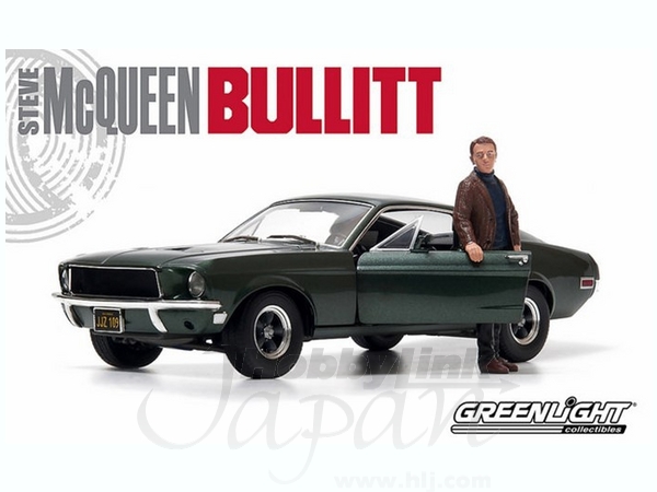 1/18 Bullitt (1968) フォード・マスタングGT ハイランドグリーン
