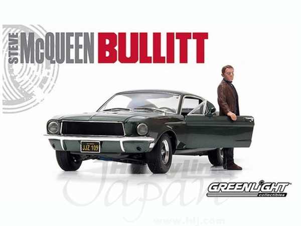 1/18 Bullitt (1968) フォード・マスタングGT ハイランドグリーン
