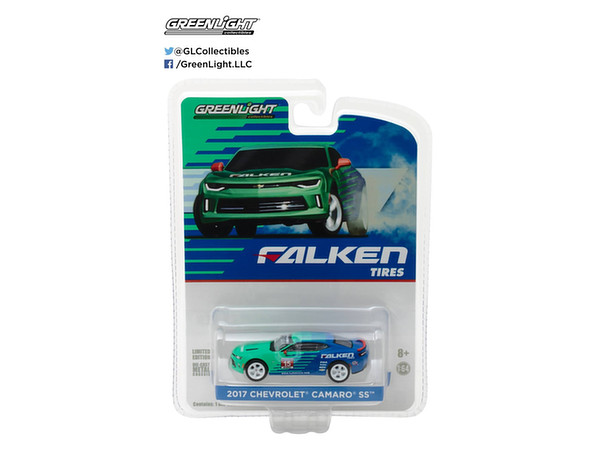グリーンライト　1969 シボレーカマロ - ファルケンタイヤ グリーンライト FALKEN TIRES 1/64 1969 シボレー カマロ #88