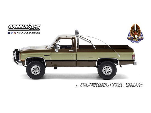 1/18 GreenLight Fall Guy Stuntman Association 1982 GMC K-2500