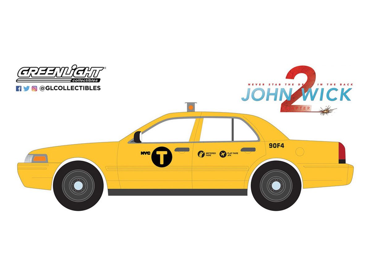 1/24 GreenLight John Wick: Chapter 2 (2017) 2008 Ford Crown Victoria