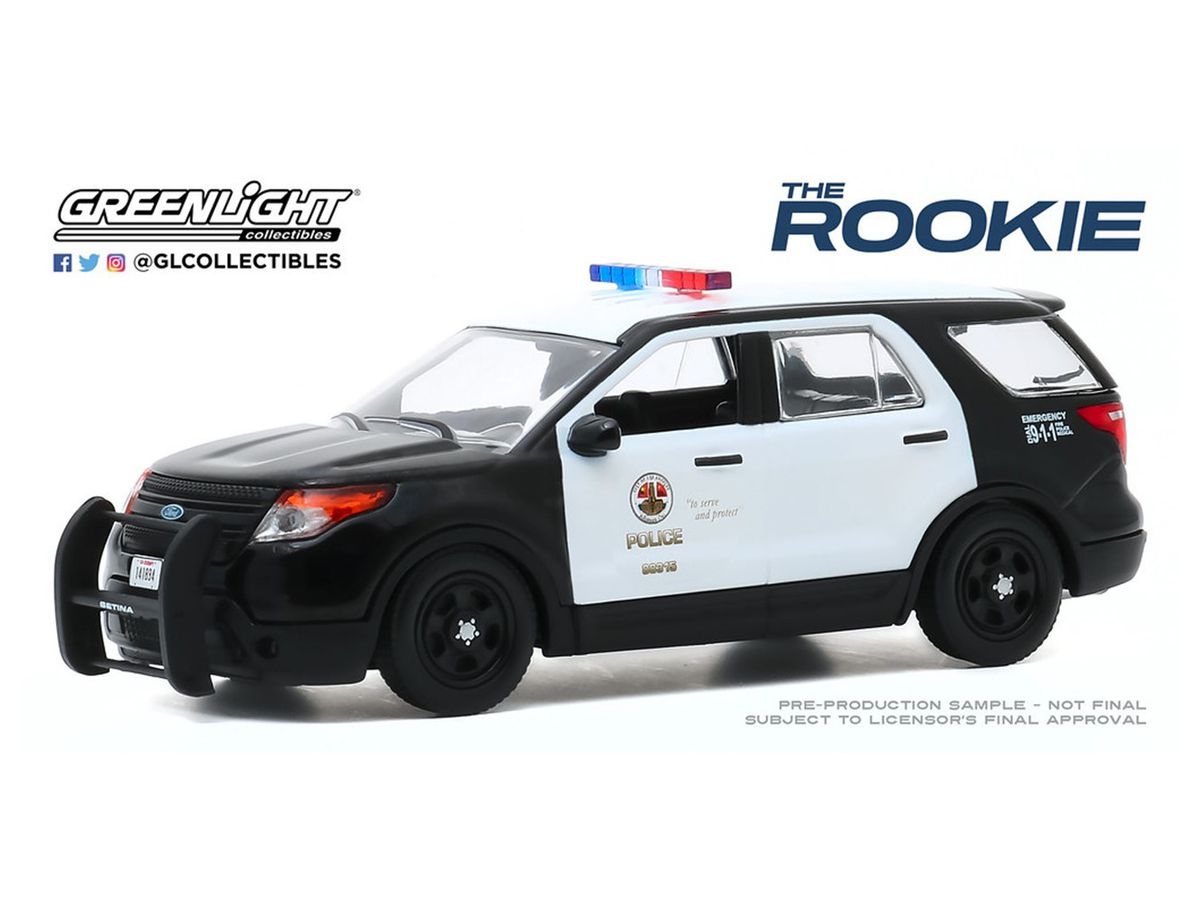 1/43 GreenLight The Rookie (2018-Current TV Series) 2013 Ford Police ...