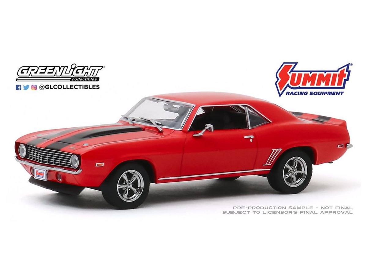 1/43 GreenLight 1969 Chevrolet Camaro Since 1968 Summit Racing