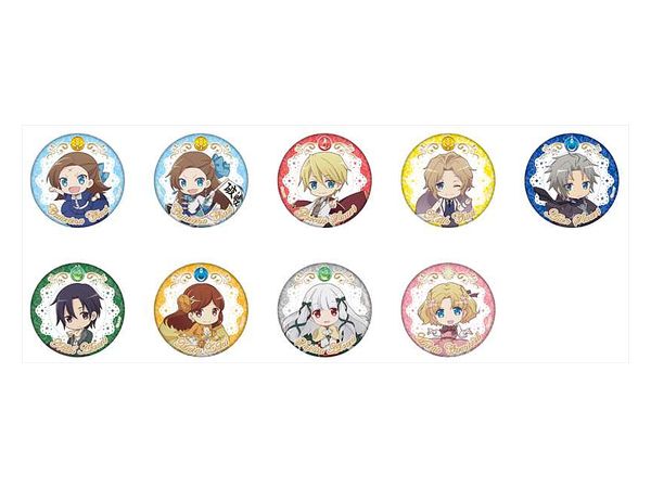 はめふら デフォルメトレーディング缶バッジ 1Box 9pcs | HLJ.co.jp