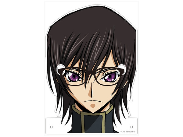 1点 ルルーシュ・ランペルージ コードギアス 缶バッジ 一番カフェ 眼鏡