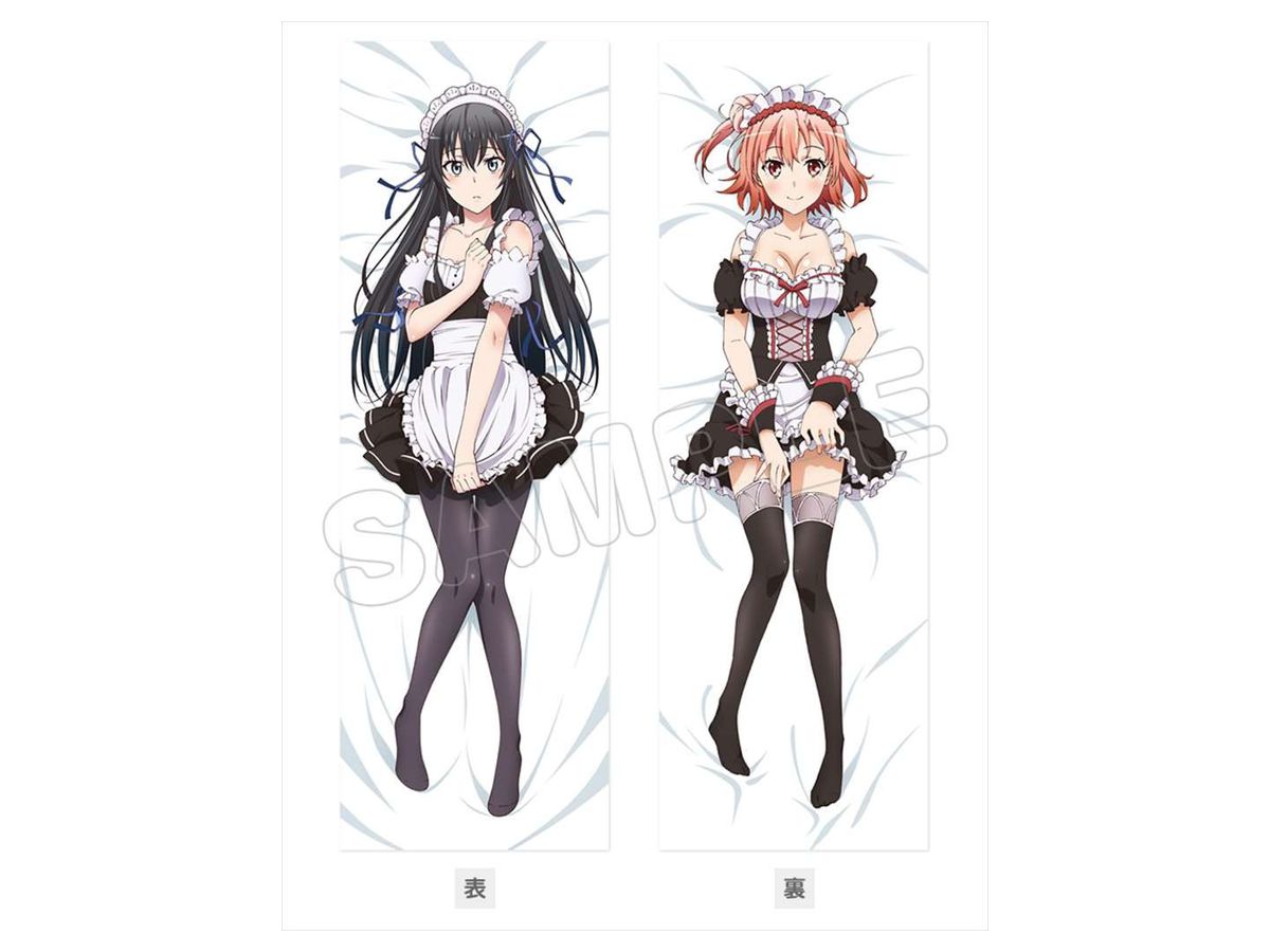 新品 やはり俺の青春ラブコメはまちがっている　抱き枕カバー　雪乃 結衣 メイド服 やはり俺の青春ラブコメはまちがっている。続 描き下ろし抱き枕