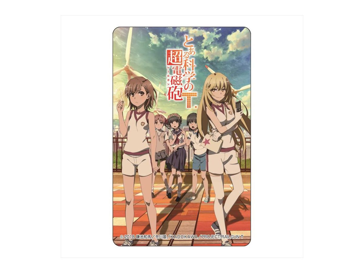 とある科学の超電磁砲t Icカードステッカー キービジュアル By Granup ホビーリンク ジャパン