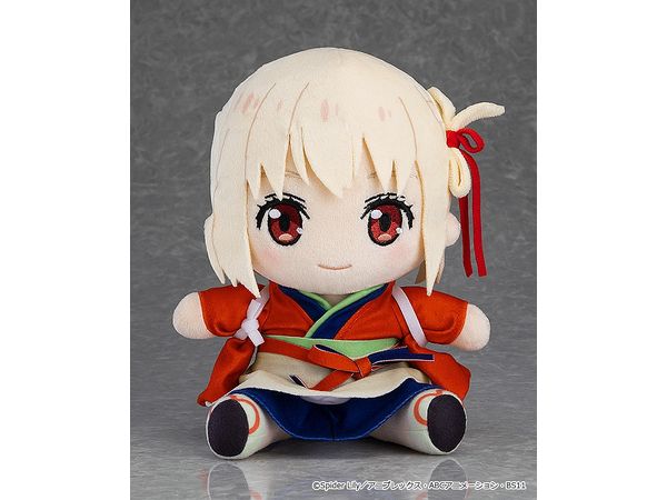 稀少品❗️ リズリサ のキャットチェリーノベルティ ぬいぐるみ リコリス・リコイル ぬいぐるみ 錦木千束 喫茶リコリコVer