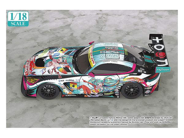 1/64 グッドスマイル 初音ミク AMG 2016 SUPER GT 1/18 グッドスマイル 初音ミク AMG 2016 SUPER GT ver. | HLJ.co.jp