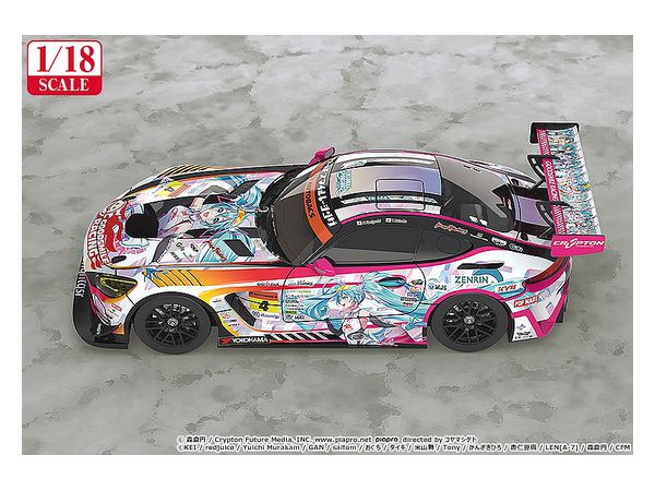 1/18 グッドスマイル 初音ミク AMG 2021 SUPER GT参戦100戦記念 Ver