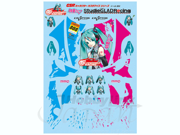 1/10 初音ミク '09 Ver 1/10 Scale用シールセット | HLJ.co.jp