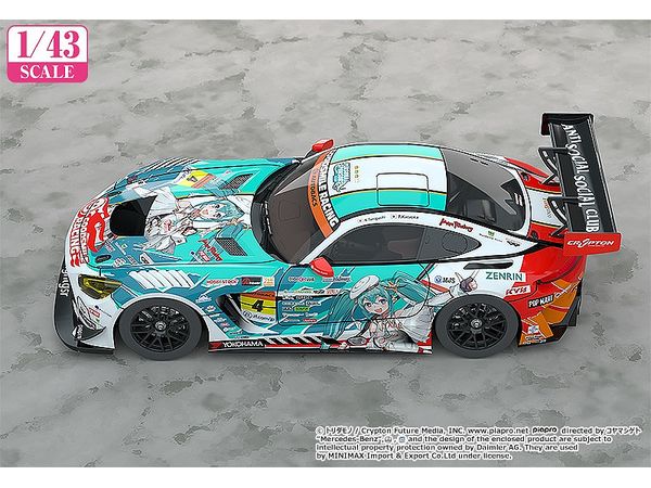 1/43 グッドスマイル 初音ミク AMG 2023 開幕戦Ver. | HLJ.co.jp