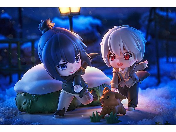 No.6 紫苑＆ネズミ 遠い雪の夜Ver. デフォルメフィギュア ねんどろいど グッドスマイルアーツ上海 NO.6 デフォルメフィギュア 紫苑&ネズミ
