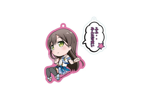 BanG Dream! ガルパピコ ピコッと! セリフ付きアクリルキーチェーン