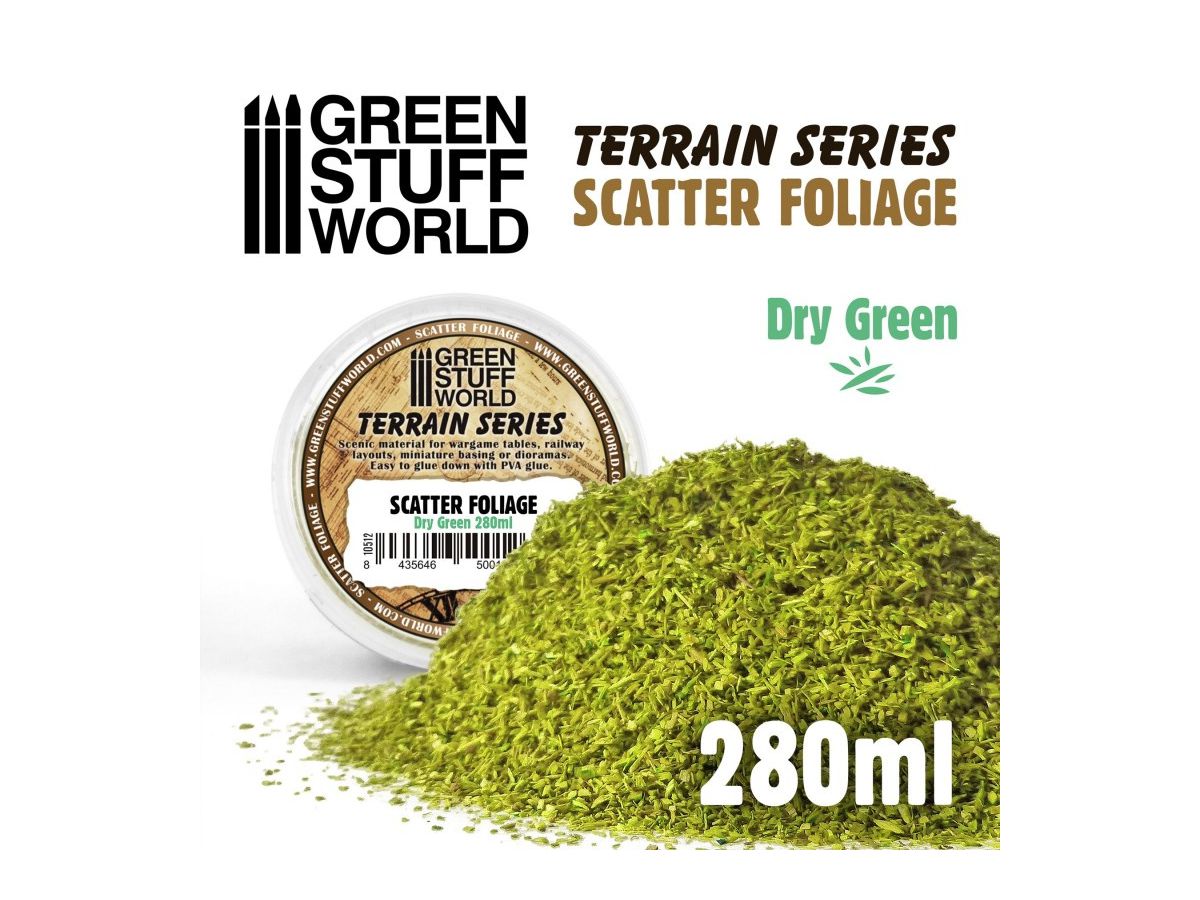 ランドスケープ用 パウダーリーフ ドライグリーン 280ml By グリーンスタッフワールド ホビーリンク ジャパン