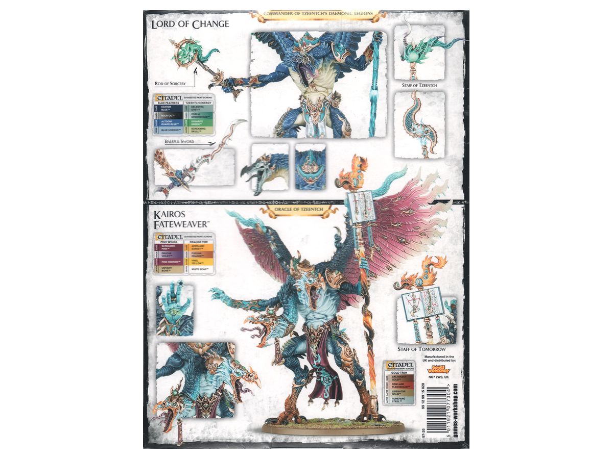 ウォーハンマー デーモン・オブ・ティーンチ ロード・オブ・チャンス