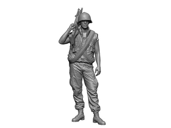 【ご依頼品】　ベトナム戦　アメリカ軍兵士 1/12 ポケット エリート シリーズ アメリカ軍 第25歩兵師団