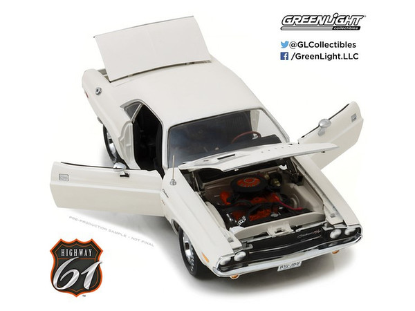 1/18 1970 ダッジ チャレンジャー R/T - ホワイト | HLJ.co.jp