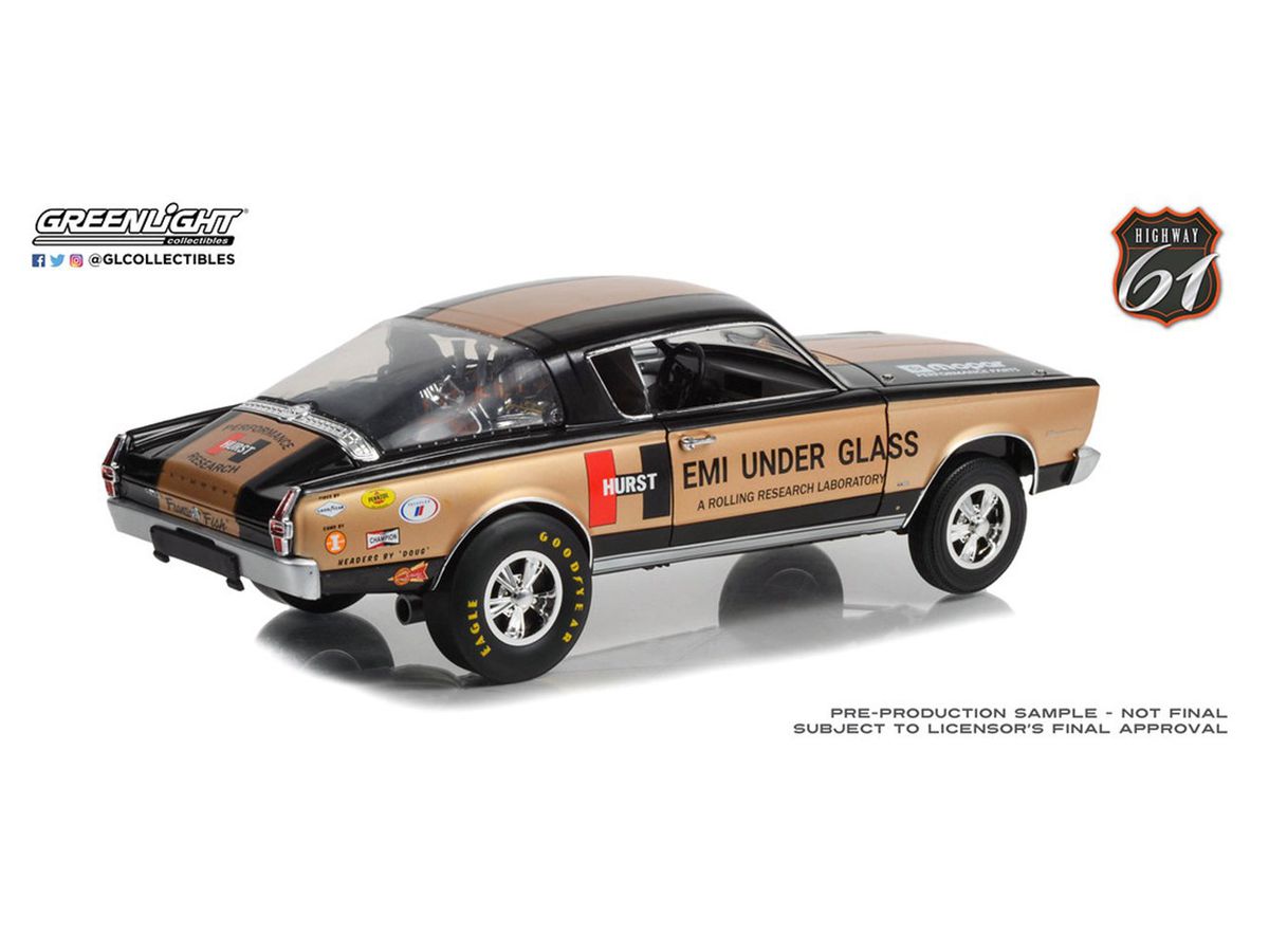 1/18 1966 Plymouth Barracuda - Hurst HEMI Under Glass A Rolling