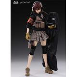 PA004 卯月怜 HASUKI 箱無し HASUKI 1/12 PA004 「Pocket Art」重盾兵・卯月怜 - 77figure.com