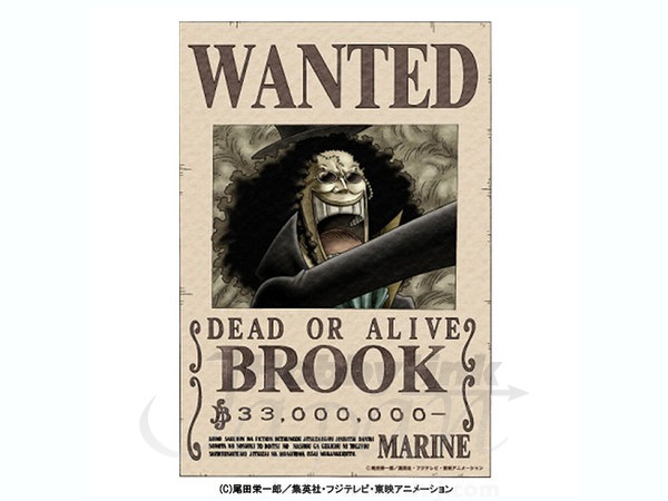 ブルック手配書 マグネット