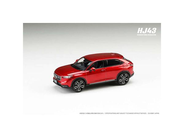 1/43 ホンダ VEZEL 純正オプション装着車 プレミアムクリスタルレッド