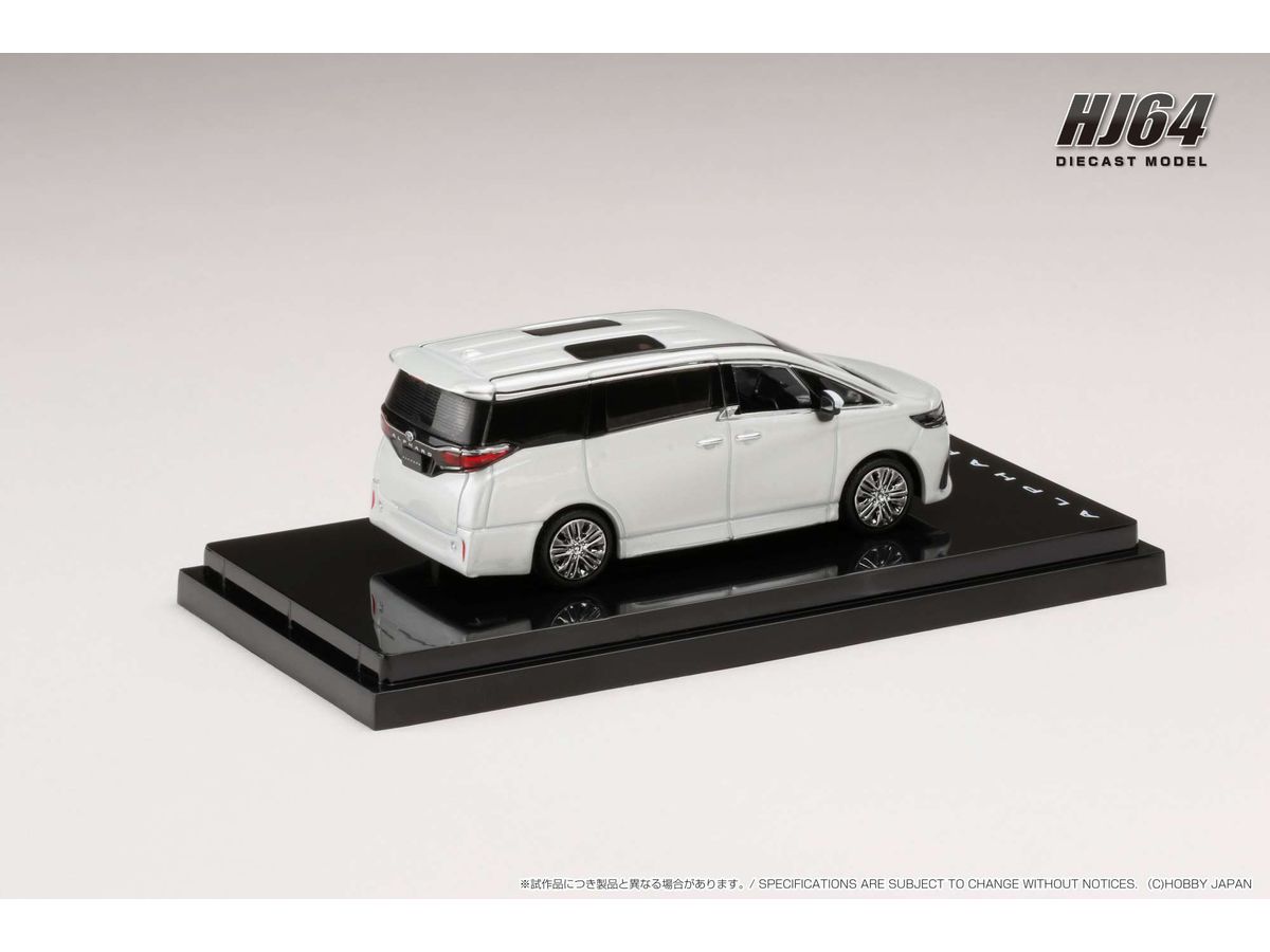 1/64 Toyota ALPHARD Z プラチナホワイトパールマイカ | HLJ.co.jp