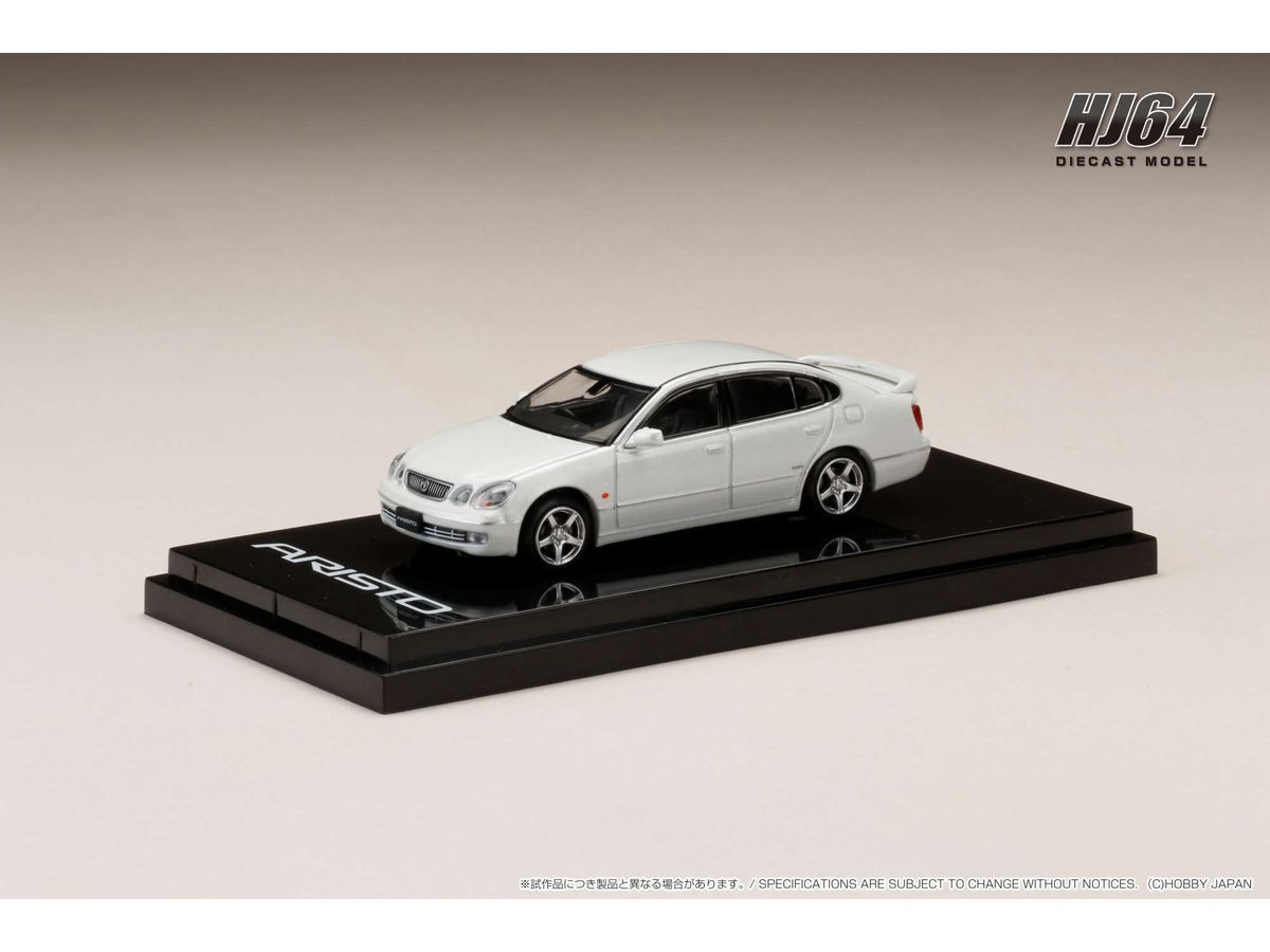 1/64 トヨタ アリスト V300 VERTEX EDITION 前期型 ホワイトパール 