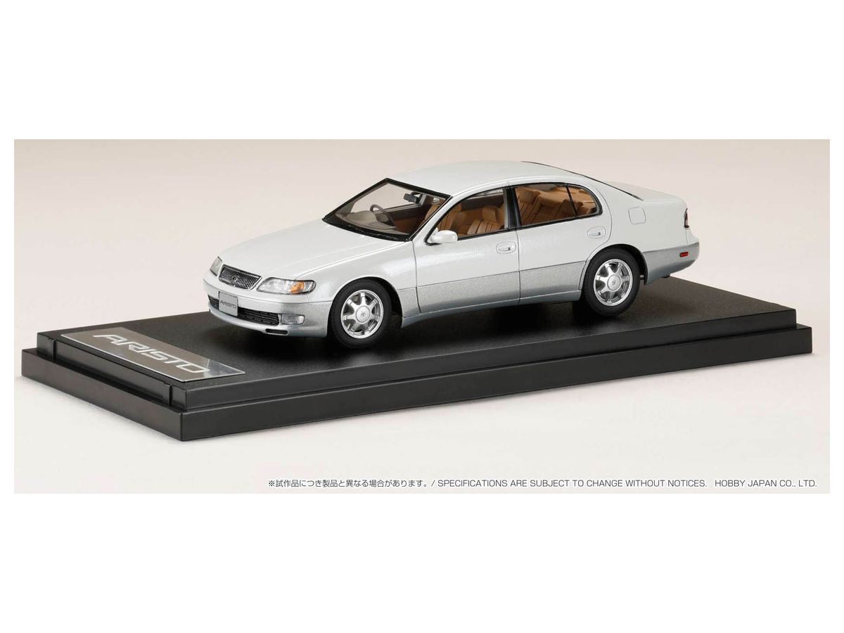 1/43 トヨタ アリスト 3.0V (JZS147) ホワイトパールマイカトーニングG 