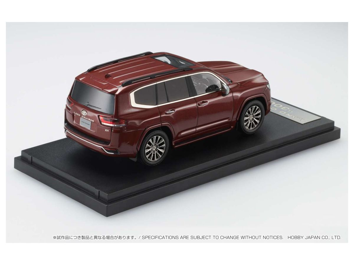 1/43 トヨタランドクルーザー(JA300W) ZX ダークレッドマイカ