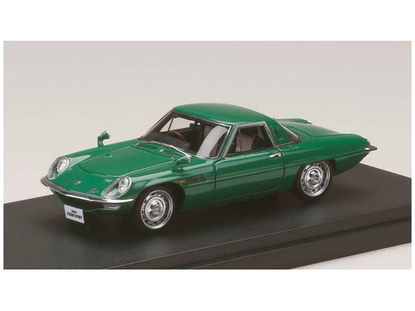 1/43 マツダ コスモスポーツ改 L10B SSRメッシュ アルミ製 深リム 1/43 マツダ コスモスポーツ (L10B) 1967 グリーンメタリック