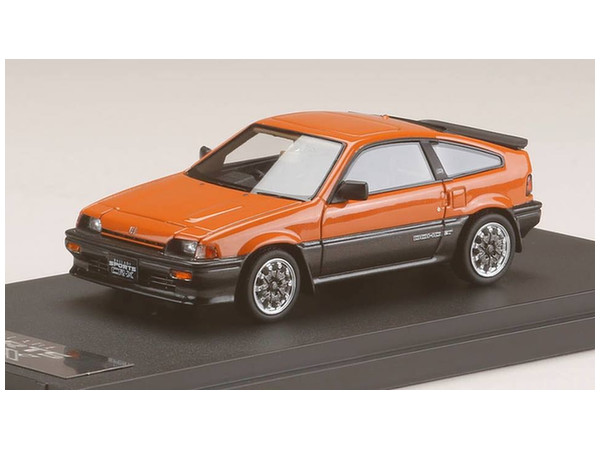 1/43 ホンダ バラード スポーツ CR-X Si (AS) w/無限ホイール オレンジ