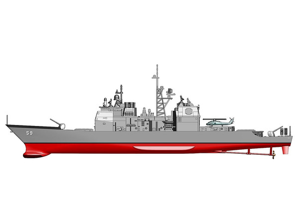 1/700 タイコンデロガ級ミサイル巡洋艦 CG-59 プリンストン | HLJ.co.jp