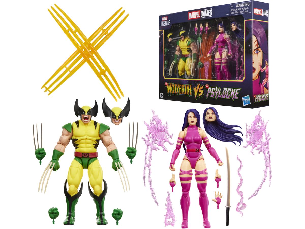 マーベル フィギュアセット 16体 マーベルレジェンド・シリーズ マーベル・ゲームズ ウルヴァリン VS