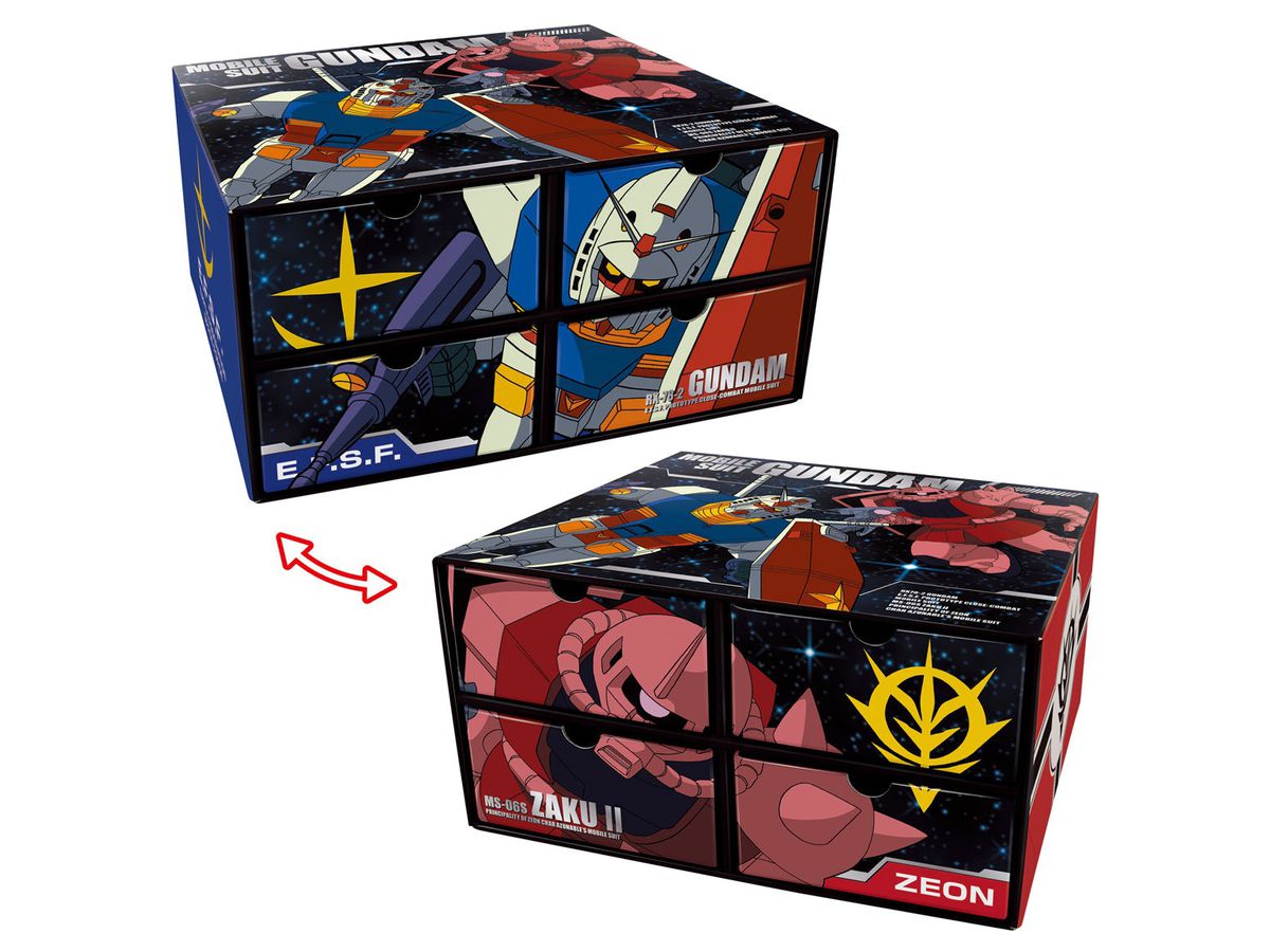 機動戦士ガンダム 引き出し収納ボックス | HLJ.co.jp