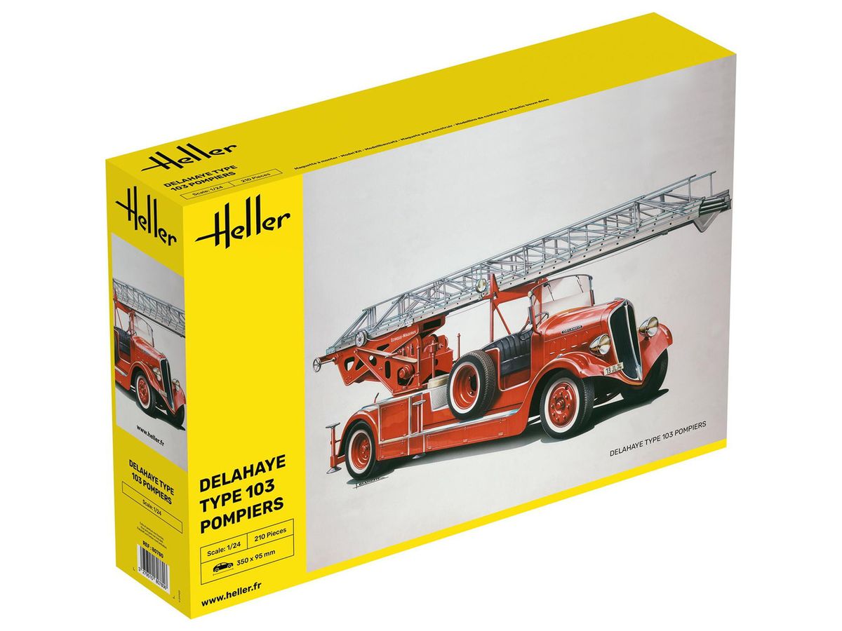 プラモデル　1/24 ドライエ タイプ 103 消防車 [HE80780] 楽天市場】エレール 1/24 ドライエ タイプ 103 消防車