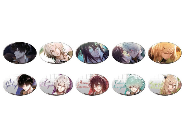 オトメイト 楕円形缶バッジコレクション Collar x Malice #1 1Box
