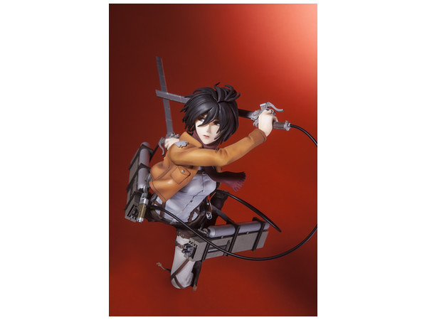 進撃の巨人 ミカサ 訓練兵団Ver. mensHdge Hdge technical statue No.5 進撃の巨人 ミカサ 訓練兵団Ver