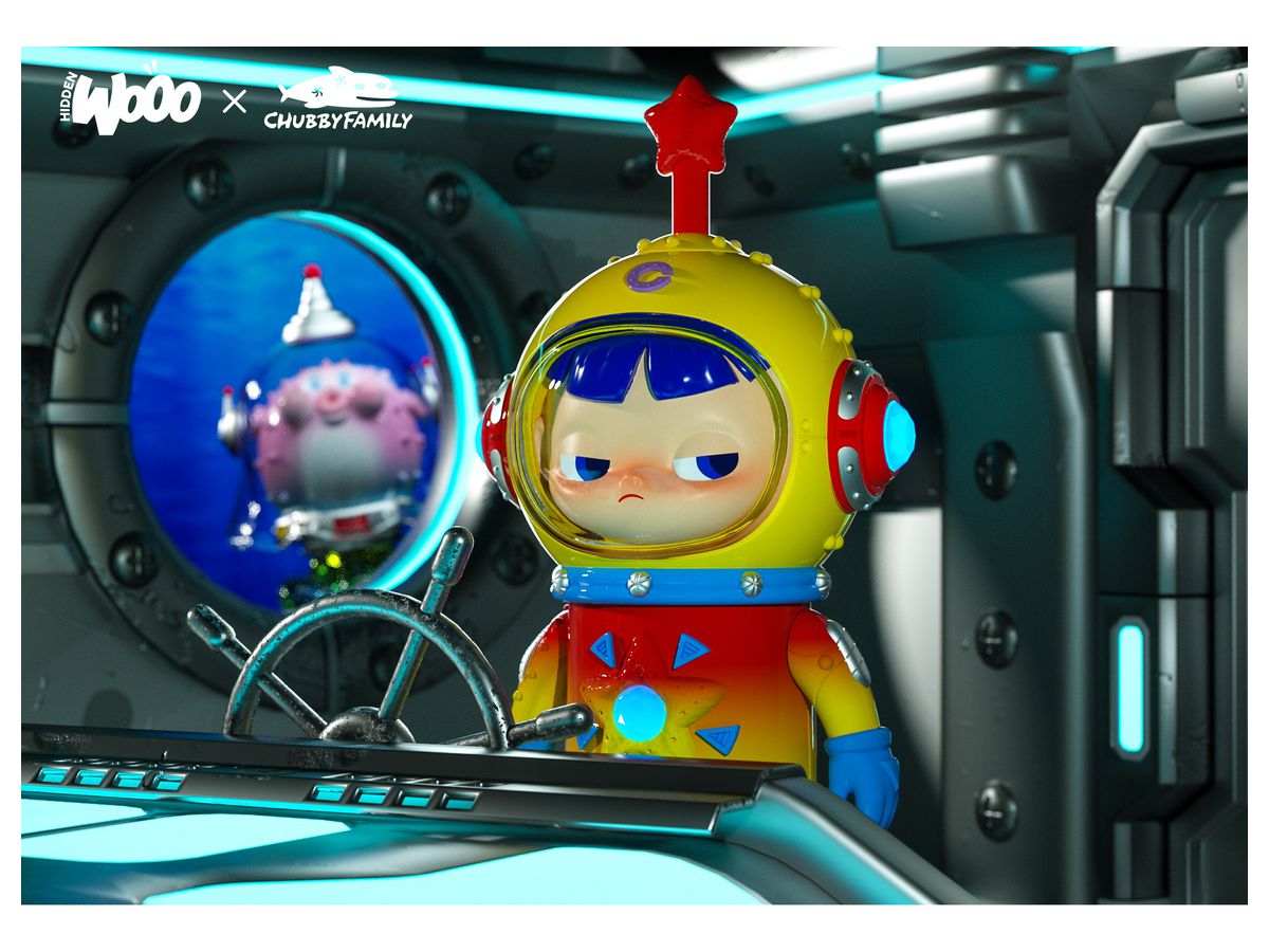 WOOO x CHUBBY FAMILY CHUBBYPOPO オーシャンシリーズ TRADITION Ver