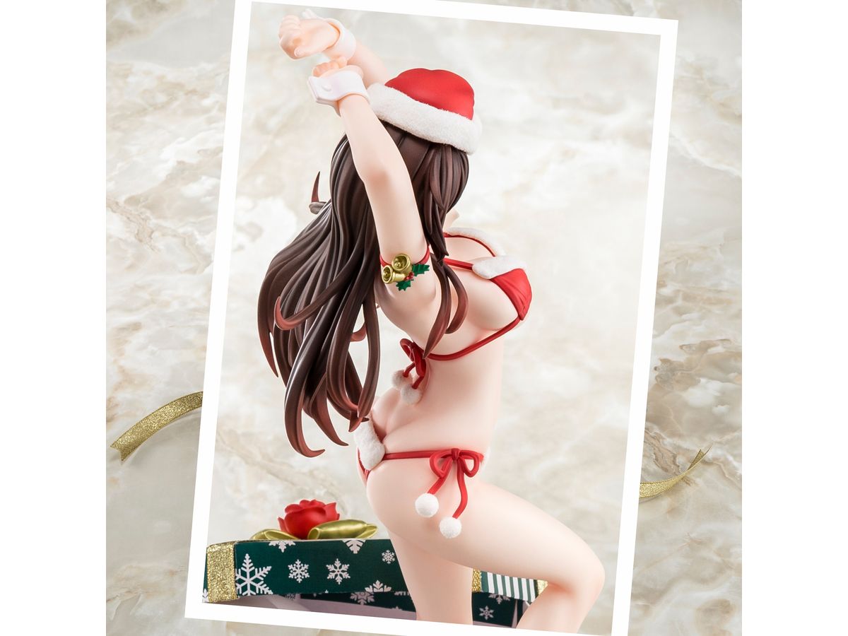 1/6 彼女、お借りします 水原千鶴 サンタビキニdeふわもこフィギュア