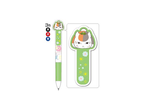 夏目友人帳 ニャンコ先生の3色ボールペン/キミドリ | HLJ.co.jp