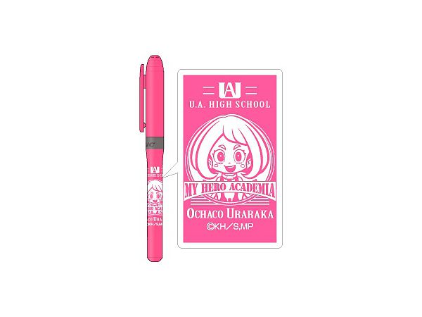 僕のヒーローアカデミア Bic蛍光ペン 麗日お茶子 ピンク By ヒサゴ ホビーリンク ジャパン