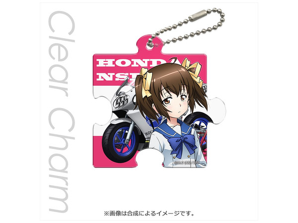 ばくおん パズル型クリアチャーム 中野千雨 ばくおん パズル型クリアチャーム 中野千雨