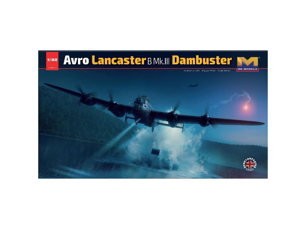 プラモデル　1/32 アブロ ランカスター B Mk.III ダムバスター [01E011] BF-011 アブロ ランカスター B.MK.III ダムバスターズ フル