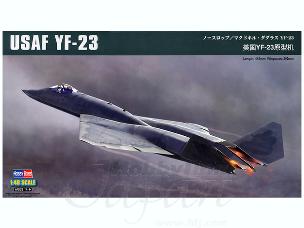 プラモデル　1/48 ノースロップ/マクドネル・ダグラスYF-23 「エアクラフトシリーズ」 [81722] Amazon | ホビーボス 1/48 エアクラフトシリーズ ノースロップ