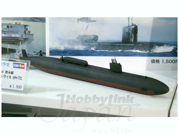 1／350 USS原子力潜水艦 グリーンヴィル SSN-772洋上ジオラマ仕上 1/350 USS グリーンヴィル SSN-772 | HLJ.co.jp
