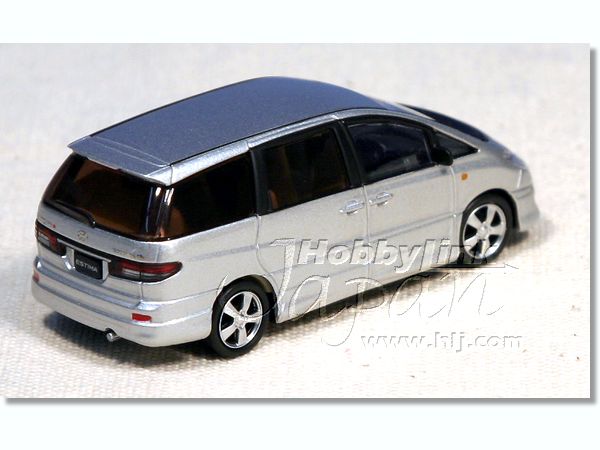エスティマ シルバー ミニバン サンプル商品　模型 トヨタ エスティマ カラーサンプル シルバー - メルカリ