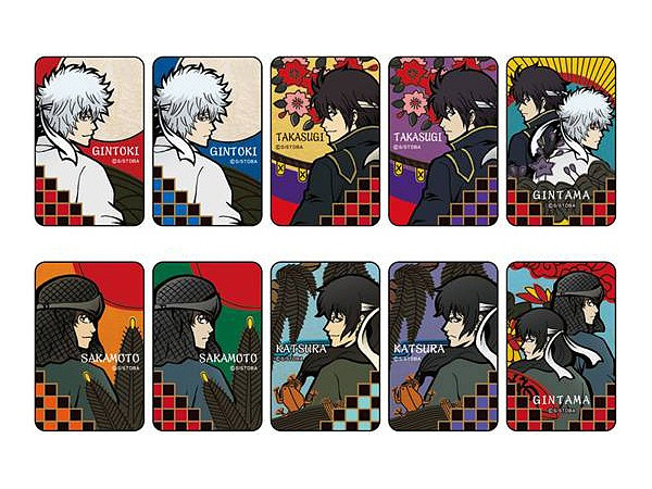 スクエア缶バッジ 銀魂 攘夷志士 1Box 10pcs | HLJ.co.jp