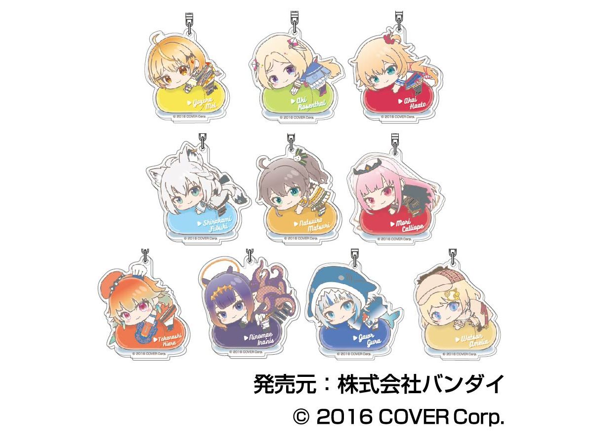 ホロライブ はぐみーつVol.2 アクリルキーホルダー 02 アキ・ローゼン 