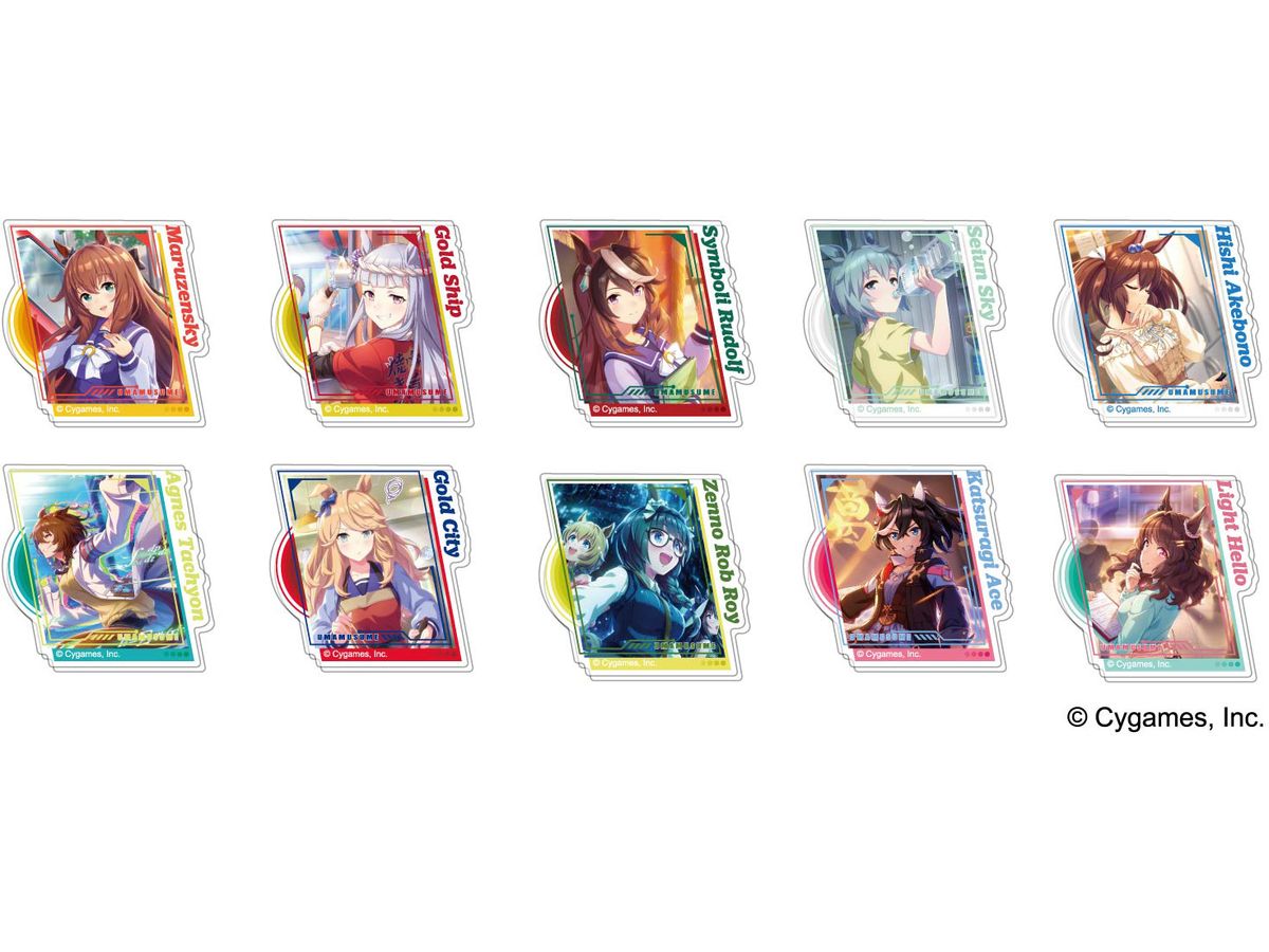 ウマ娘　CANバッジ　vol.3 B 10点　シンボリルドルフ ウマ娘 CANバッジ vol.3 B 10点 シンボリルドルフ